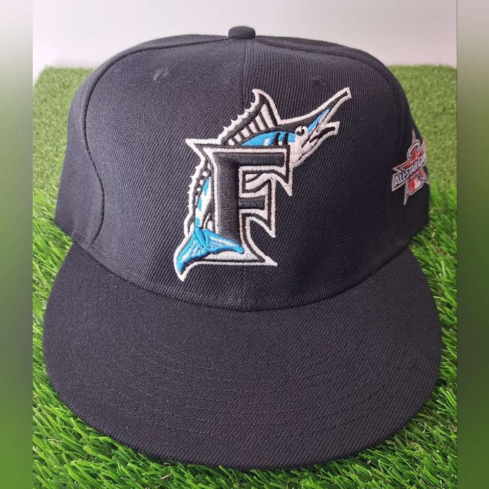 Miami Florida Marlins New Era 59 Fifty Cap Fitted Men's 7 3/4